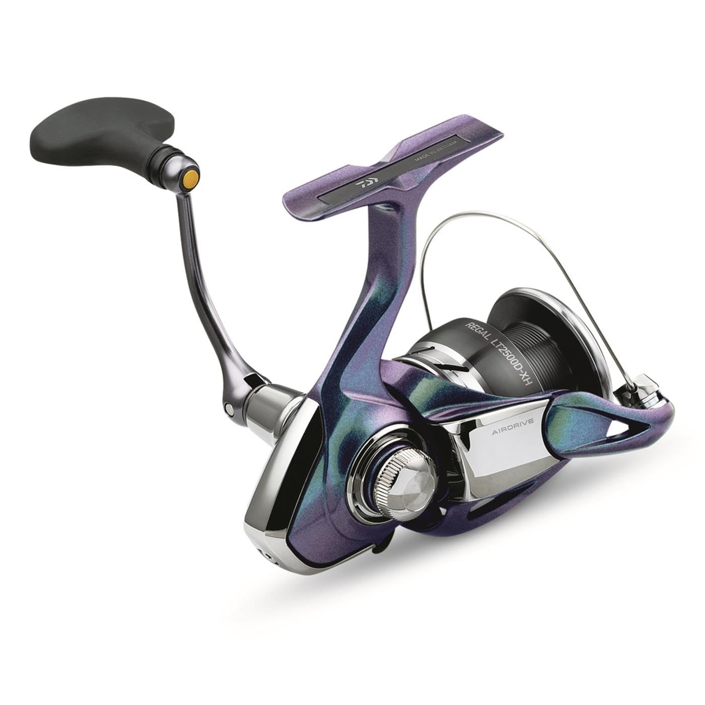 Daiwa Regal LT AirDrive Bail adds rigidity for reliable line retrieval.