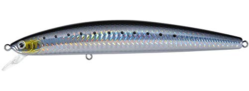 Daiwa Salt Pro Minnow Laser Shiner lure length 6-3/4 inches for mid-water targeting.
