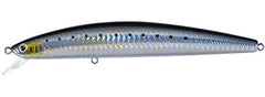 Daiwa Salt Pro Minnow Laser Shiner lure length 6-3/4 inches for mid-water targeting.