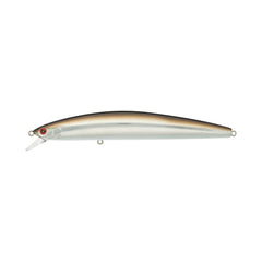 Daiwa Salt Pro Minnow Sand EEL lure in action, showing erratic swim for predator targeting.