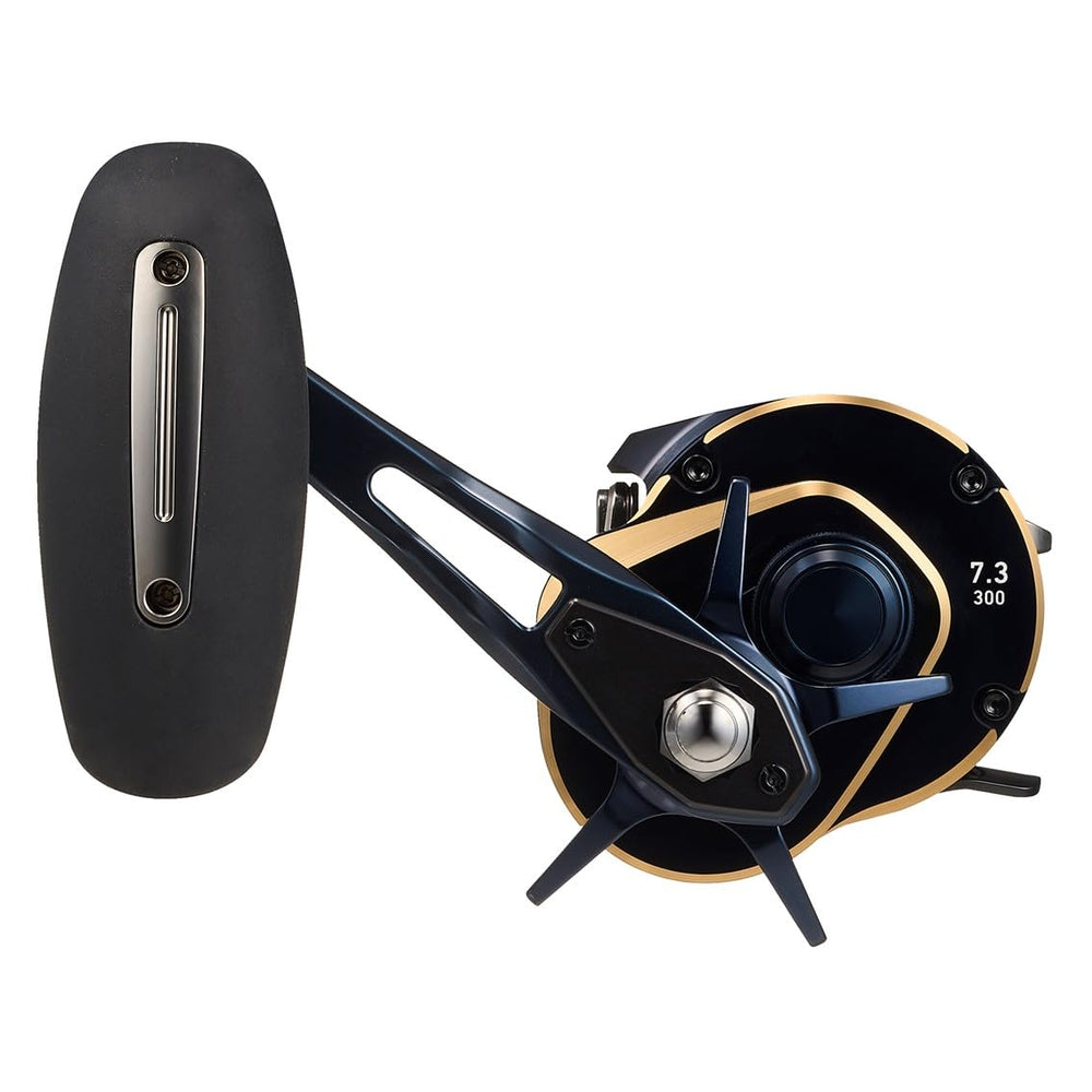 Daiwa Saltiga 300HL inshore jigging setup ready for rugged waters.