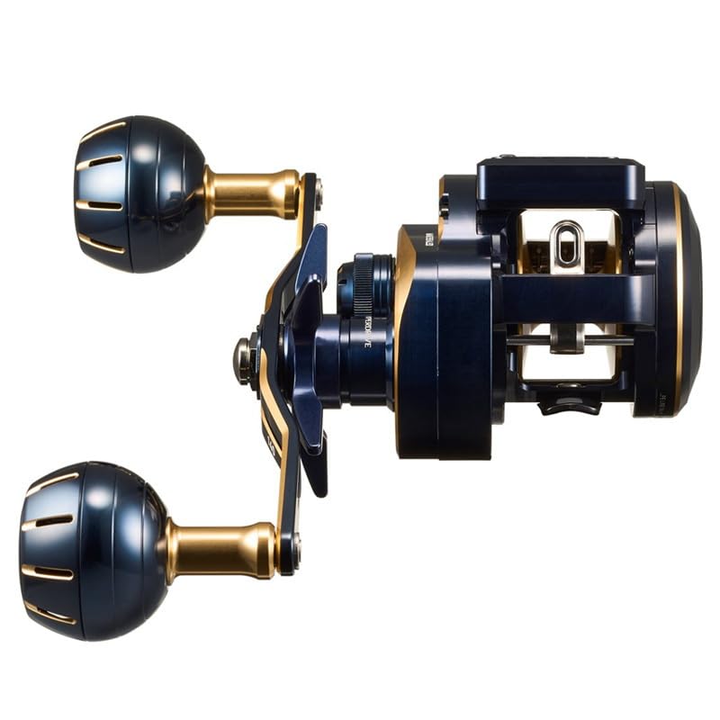 Daiwa Saltiga IC 300-DH reel in hand demonstrates comfortable grip