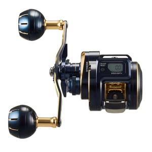 Daiwa Saltiga IC 300L-DH drag system detail for precise tension control