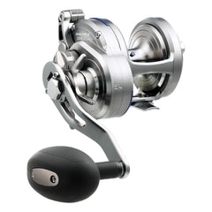 Daiwa Saltiga SASD50HA reel front angle highlighting rugged saltwater build for long casts.