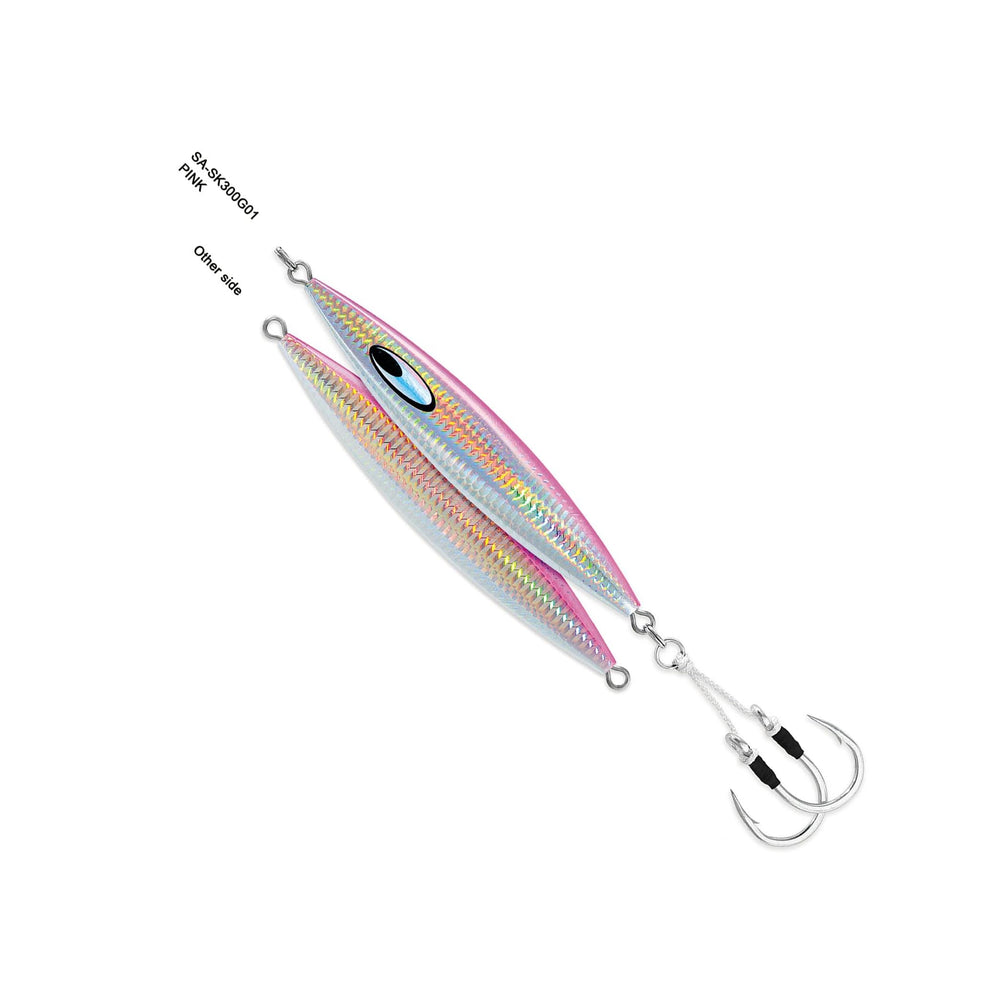 Daiwa Saltiga SK Jig with 7/0 hook secures confident hookups on big species.