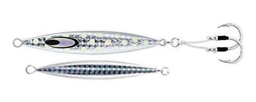 Daiwa Saltiga SK Jig Glow Dot in action, ideal for offshore big-game fishing.