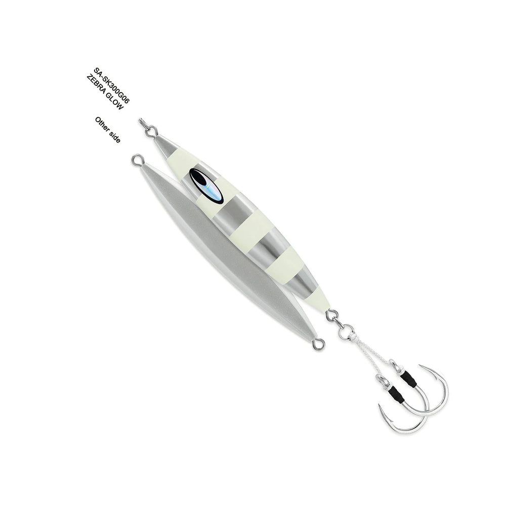 Daiwa Saltiga SK Jig orange-gold complements saltwater tackle setups