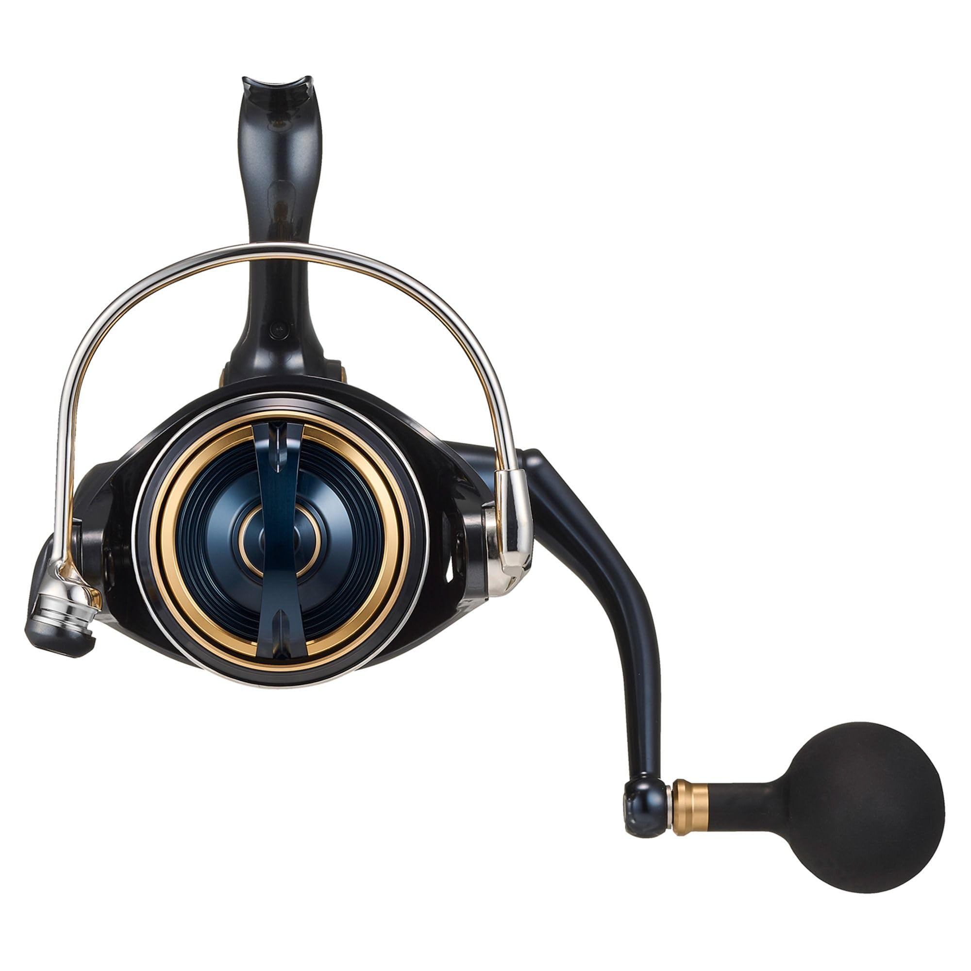 Daiwa Saltiga long-cast spool ready to launch lures offshore