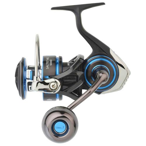 Daiwa Saltist MQ Spinning Series packaging contents showing ready-to-fish setup.
