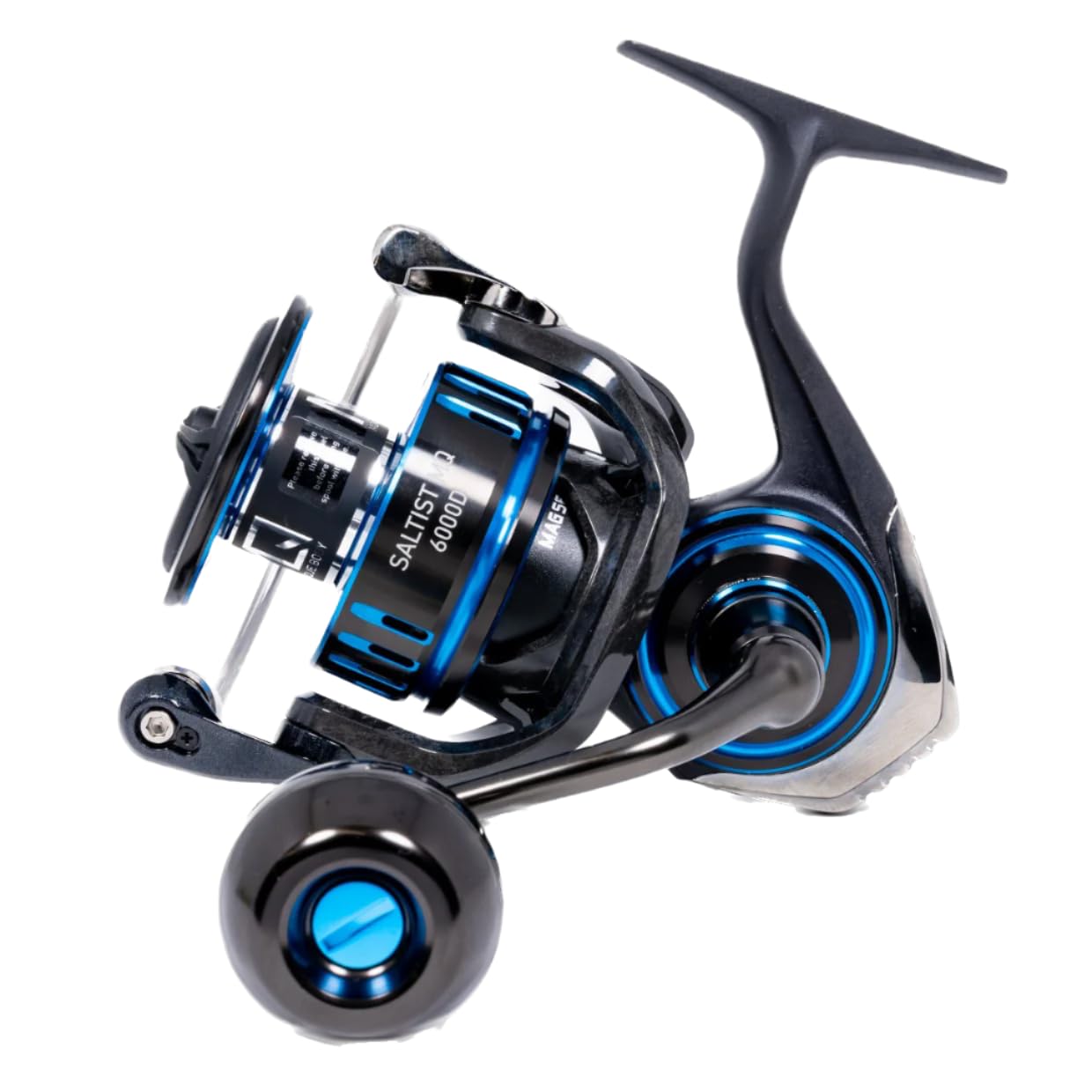 Daiwa Saltist MQ6000D-H reel body designed for durable saltwater use.