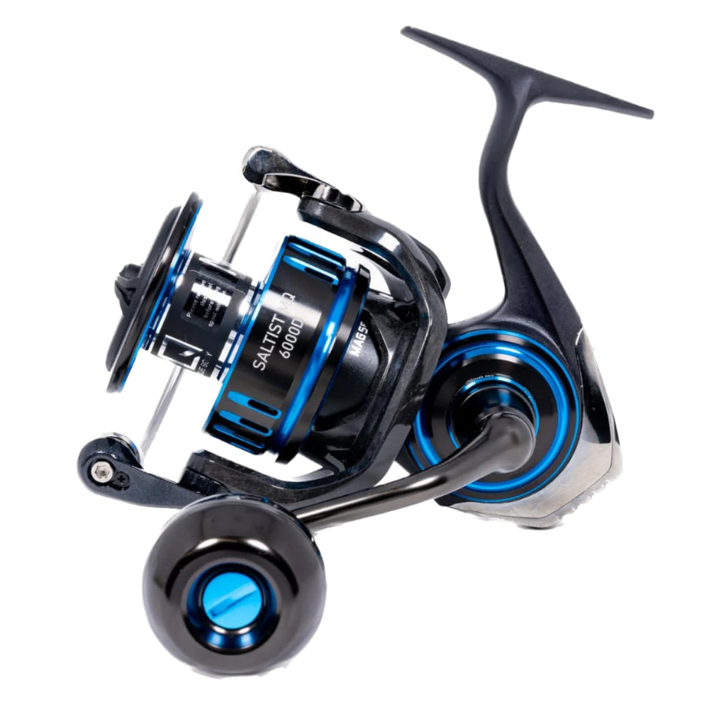Daiwa Saltist MQ6000D-H reel body designed for durable saltwater use.