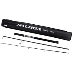 Daiwa SATR592MHB Saltiga travel rod ready for saltwater journeys with compact 2-piece design