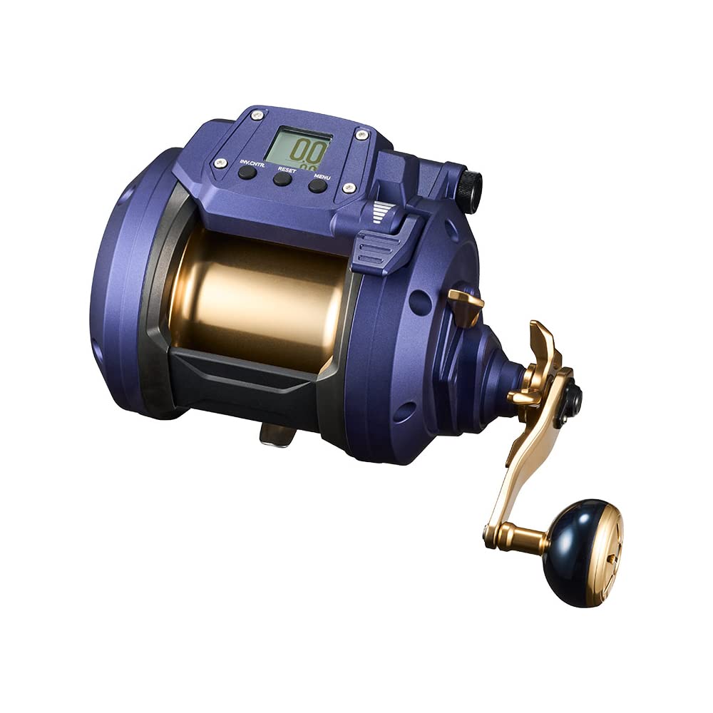 Daiwa Sea Power 800 electric reel front view showing robust build for big game