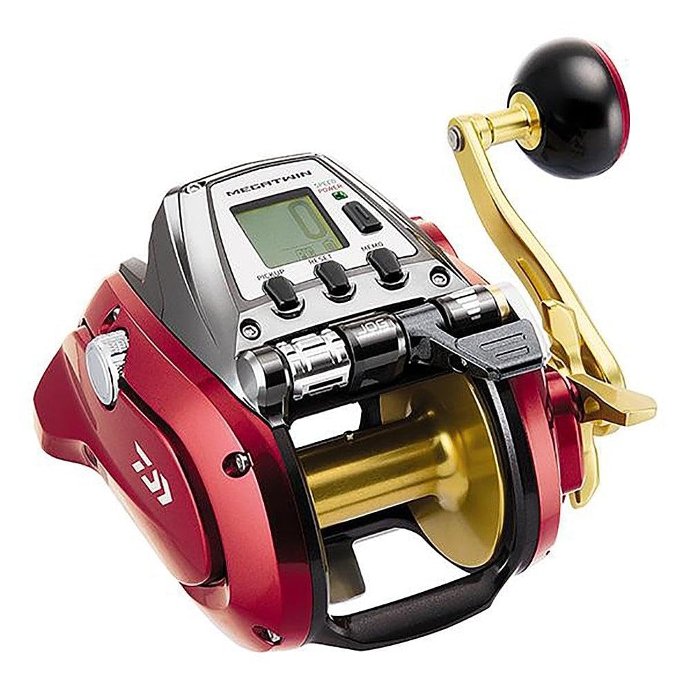 Daiwa Seaborg 1200MJ drag radiator handles high drag for heavy rigs.