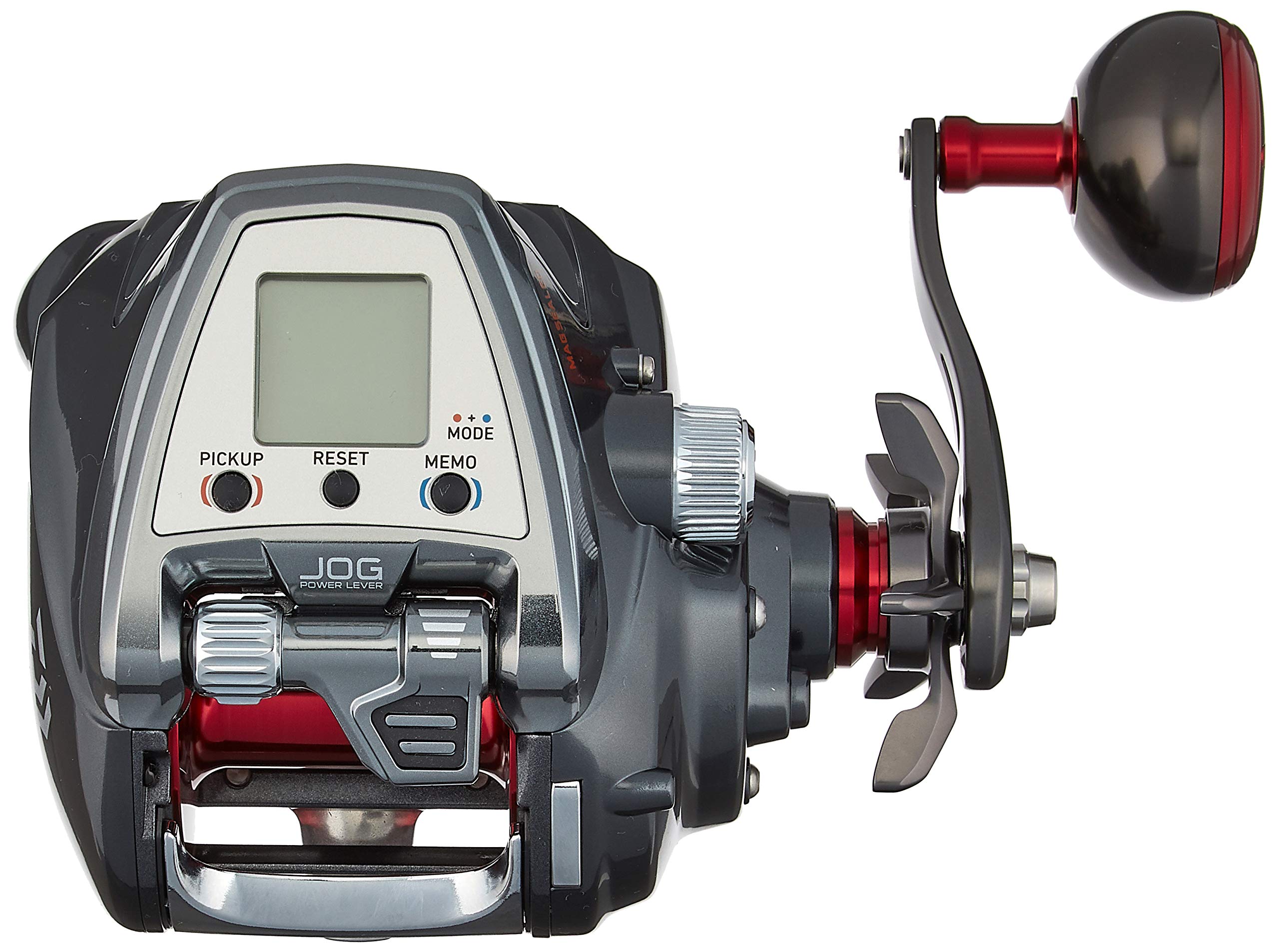 Daiwa Seaborg 500JS MAGMAX motor delivering strong torque