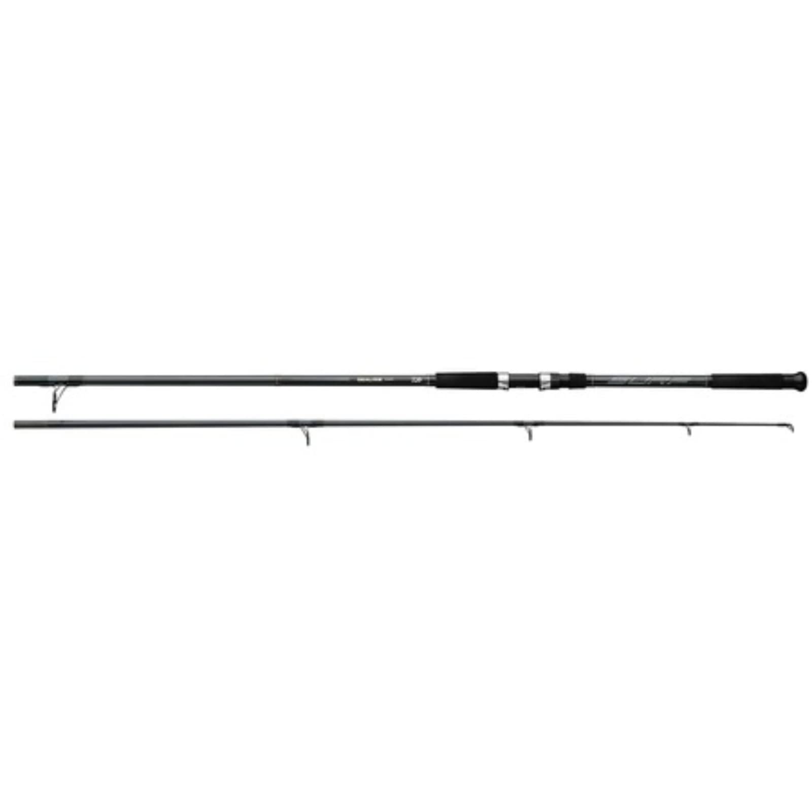 Daiwa Sealine Surf Rod Sections 2 ready for beach casting with portable two-piece design