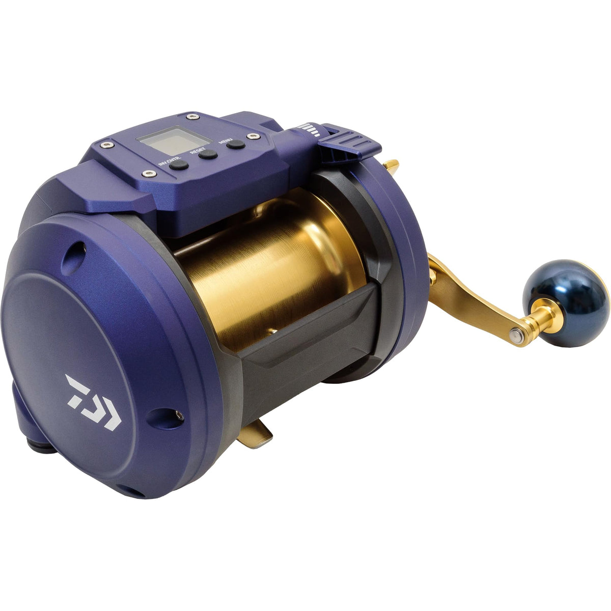 Daiwa Seapower 1200 electric assist reel for deep drop fishing with powerful, smooth operation.
