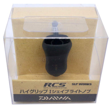 Daiwa SLP Works RCS high-grip knob assembly view for quick installation