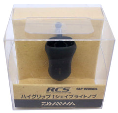 Daiwa SLP Works RCS high-grip knob assembly view for quick installation