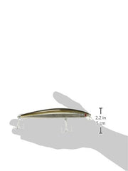 Daiwa SP Salt Pro Minnow Sandeel in action with erratic swimming lure.