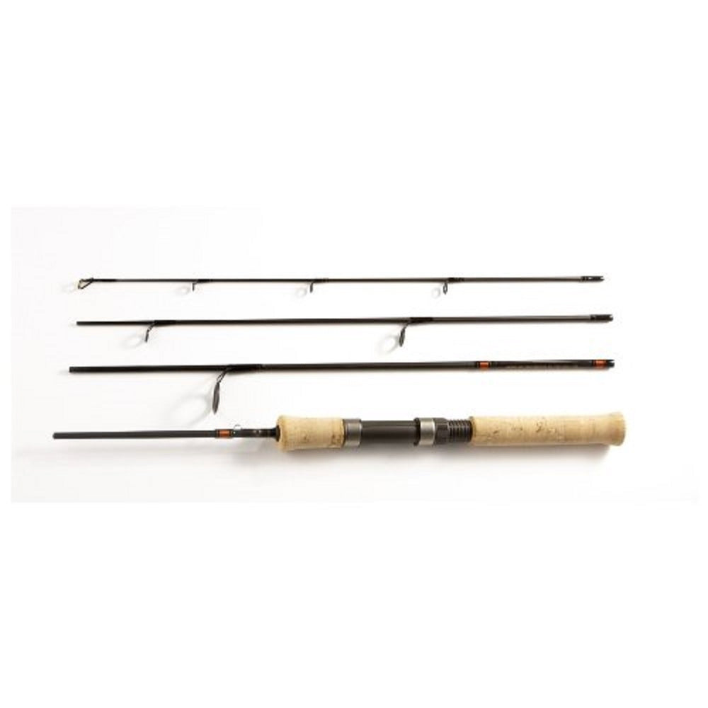 Daiwa Spinmatic-SMD Rod front view with lightweight graphite blank and cork handle for all-weather comfort