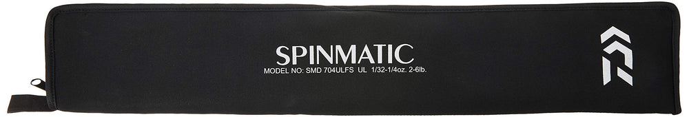 Daiwa Spinmatic-SMD Rod with trout illustrates versatility across freshwater species.