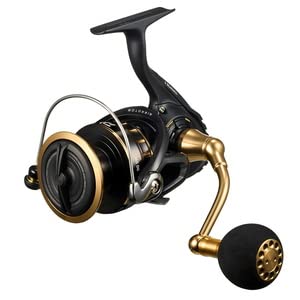 Daiwa 23BG SW 6000D-P side-angle shows rugged full-metal body for saltwater jigging.