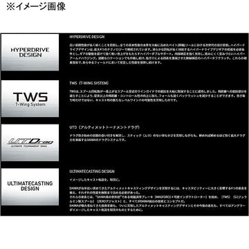 Daiwa Steez SV TW Bath reel bearing detail emphasizes smooth operation.