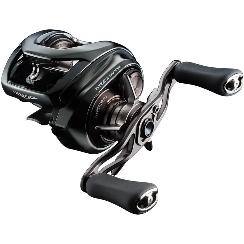 Daiwa Steez SV TW Bath reel closeup shows precise gearing for smooth casting.