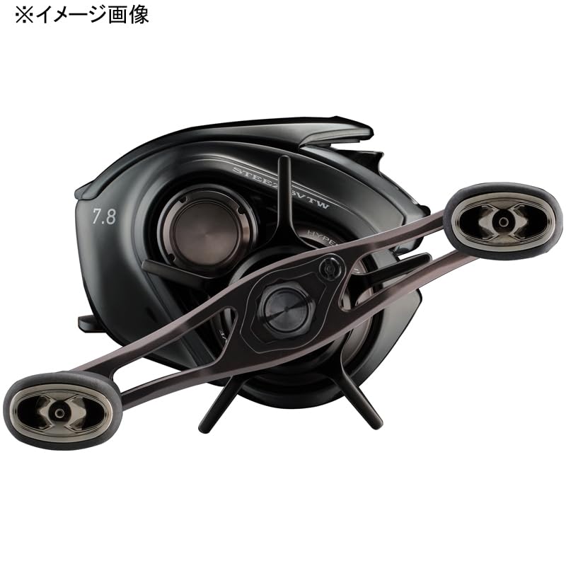 Daiwa Steez SV TW Bath reel gear detail highlights efficient drag system.