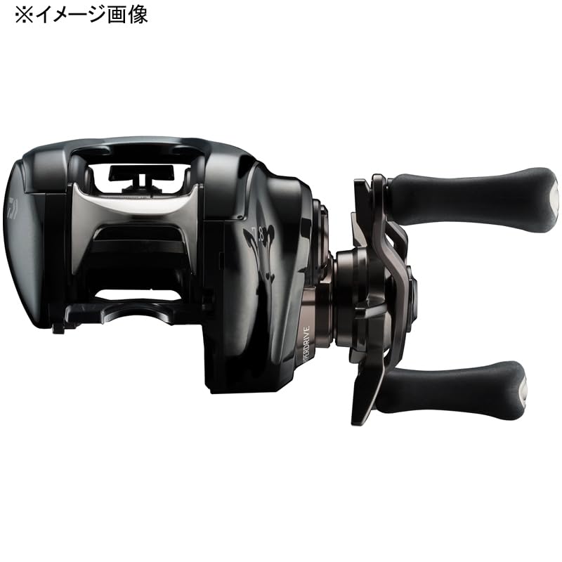 Daiwa Steez SV TW Bath reel spool conveys ample line capacity for Nylon or Fluoro.