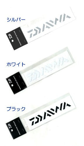 DAIWA Sticker 150 White - on a surface example