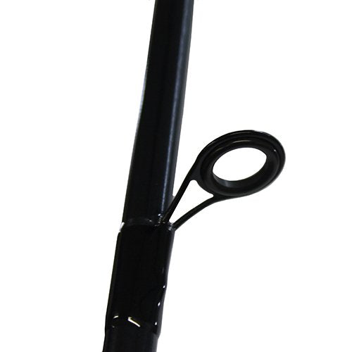 Daiwa Swd702Mhfs reel seat with stainless hooded design keeps reel secure.
