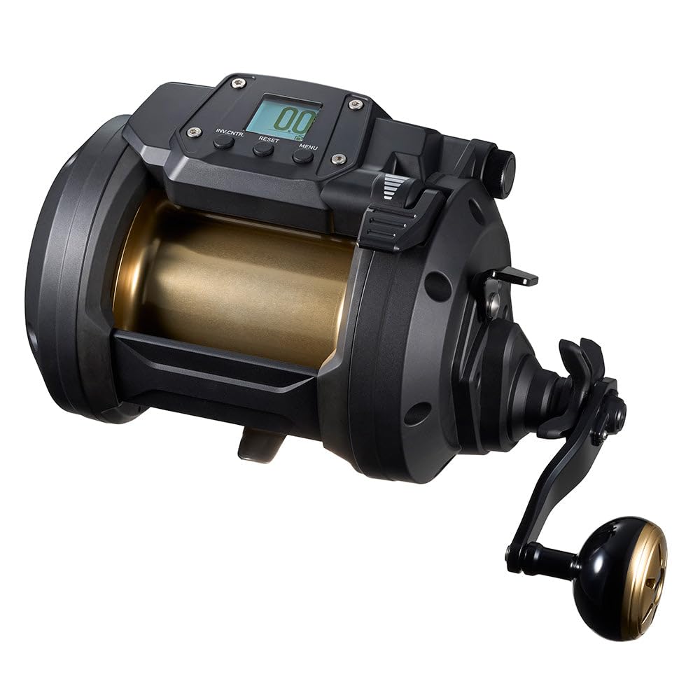 Daiwa Tanacom 1200 deep-drop setup using power assist for steady retrieval.