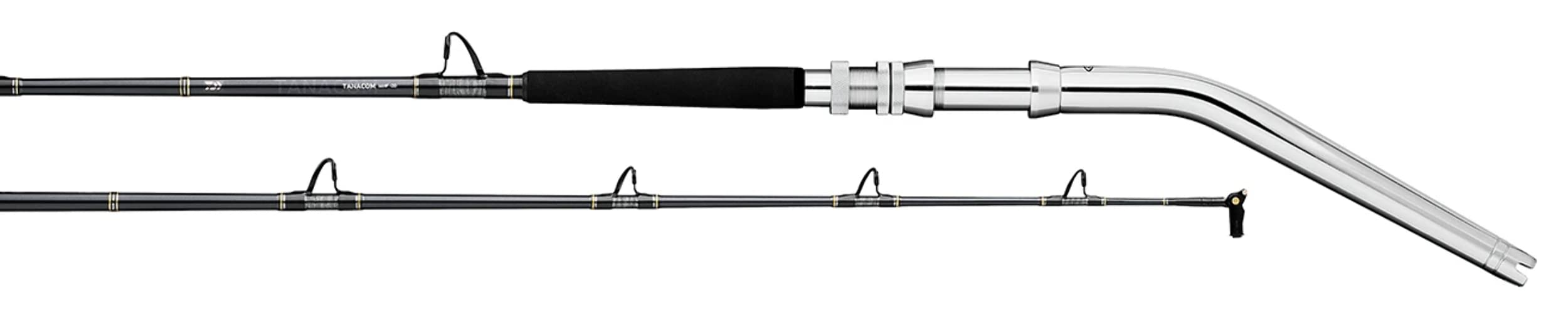 Daiwa Tanacom Dendoh deep drop rod ready for offshore heavy-line fishing.