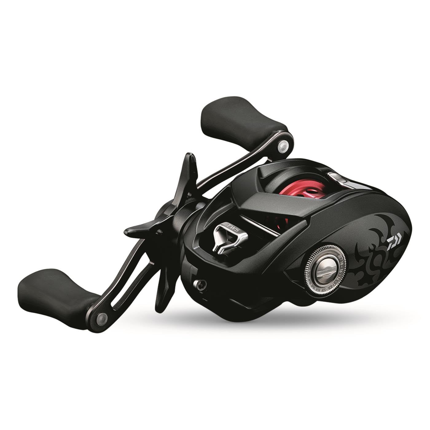 Daiwa Tatula BF70XH with A7075 Air Spool close-up highlighting lightweight precision.