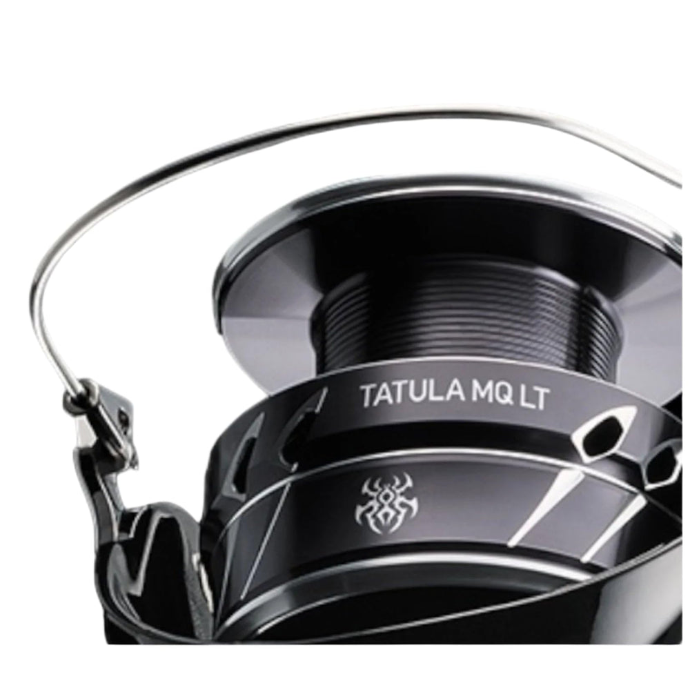 Daiwa Tatula MQ reel drag system close-up for precise settings and control.