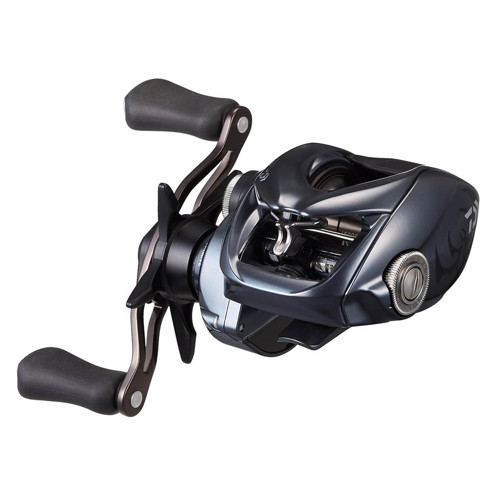DAIWA Tatula SV TW 100XH spool close-up highlighting SV BOOST for smooth retrieves