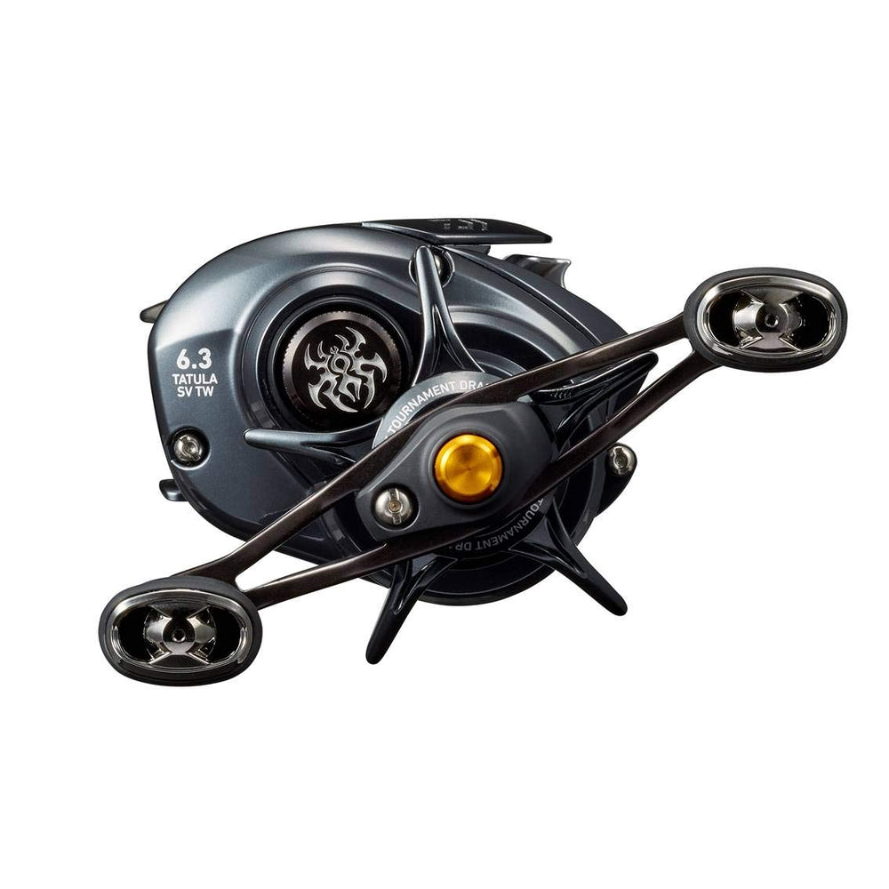 Daiwa Tatula SV TW 103H handle grip promotes comfortable casting.