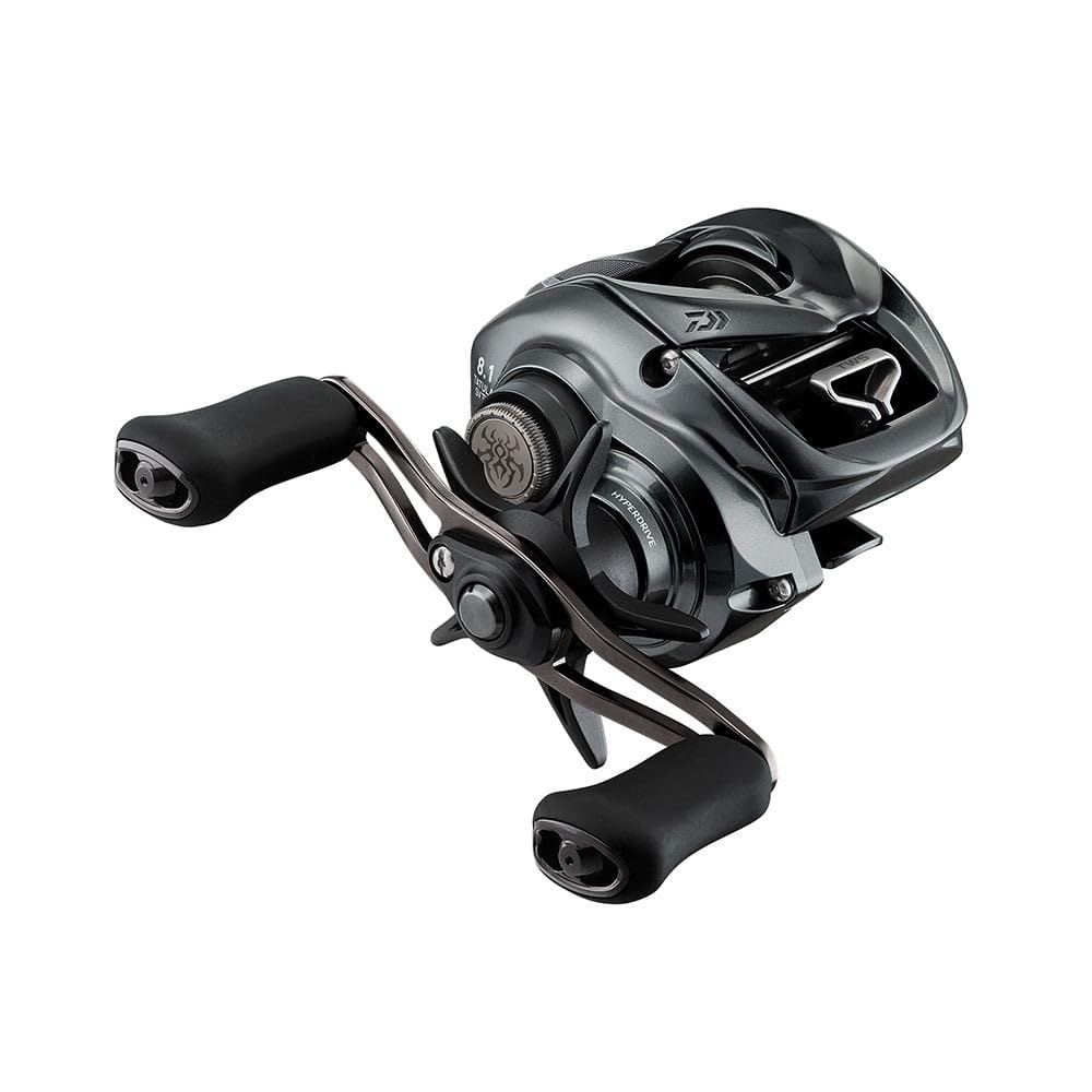 Daiwa Tatula SV TW100 handle provides ergonomic grip for confident retrieves.