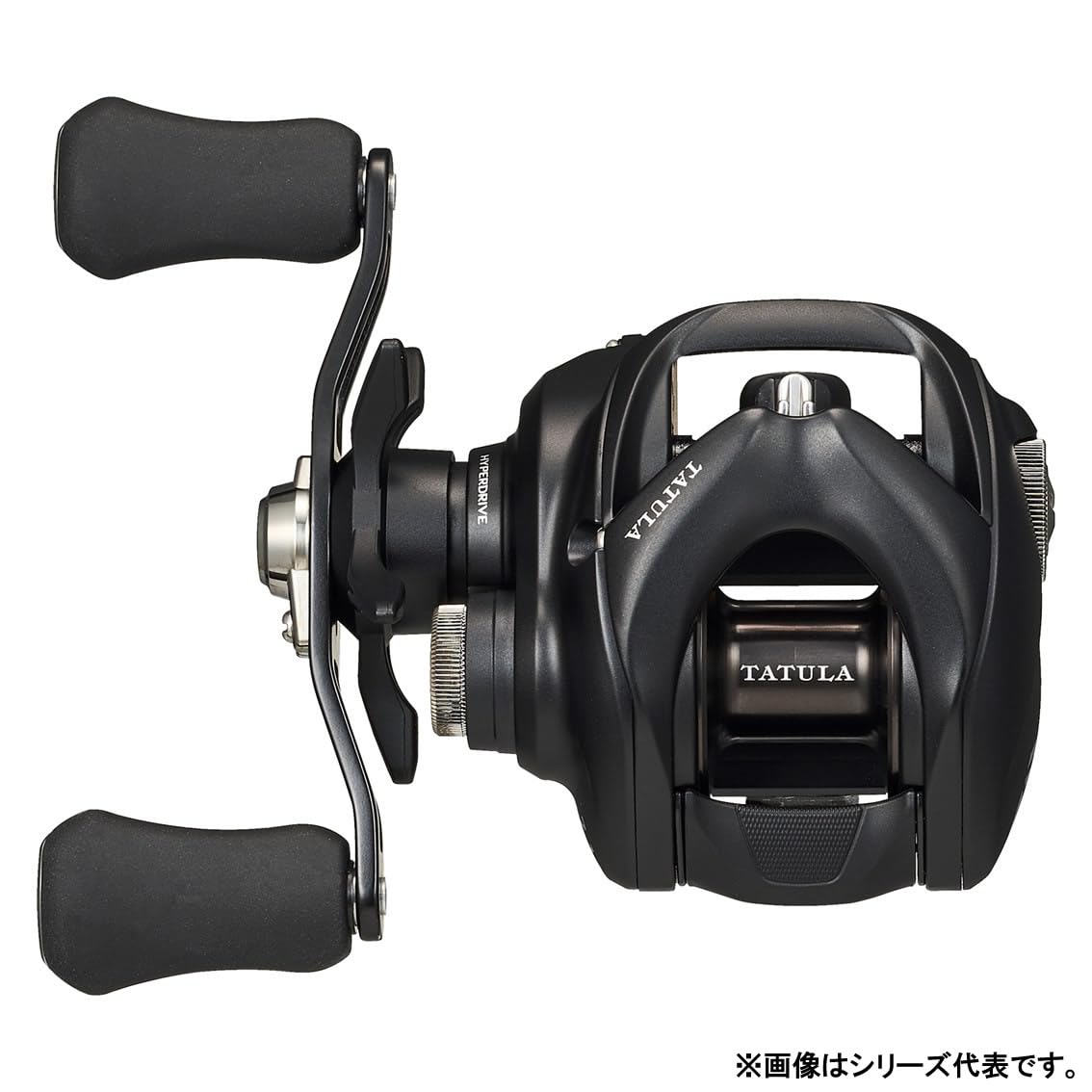 Daiwa Tatula TW 100XH side profile shows compact form for all-day casting comfort