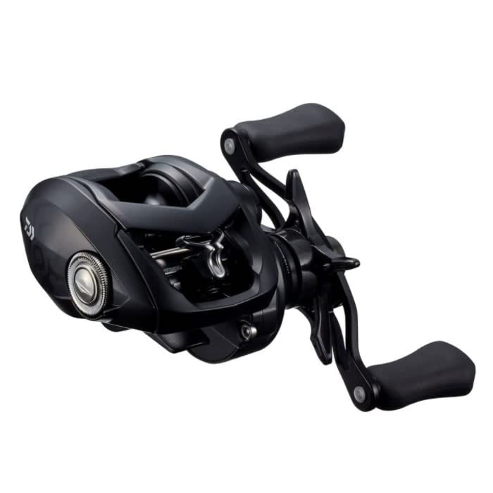 Daiwa Tatula TW 80L reel compact body enhances handling on ultralight setups.