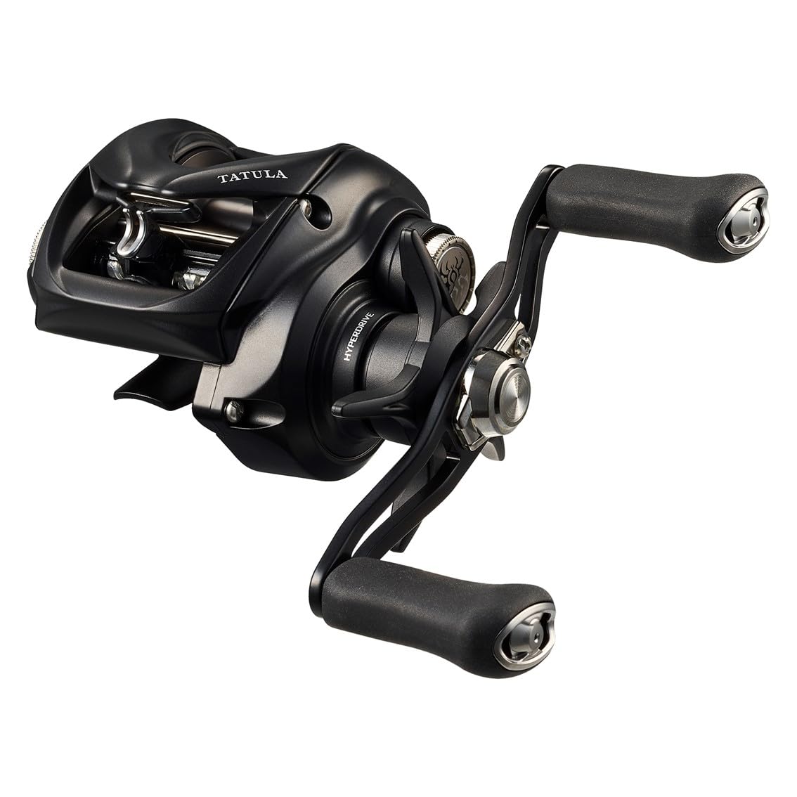 Daiwa Tatula TW 100XHL reel side view showing rugged construction for saltwater use and durability