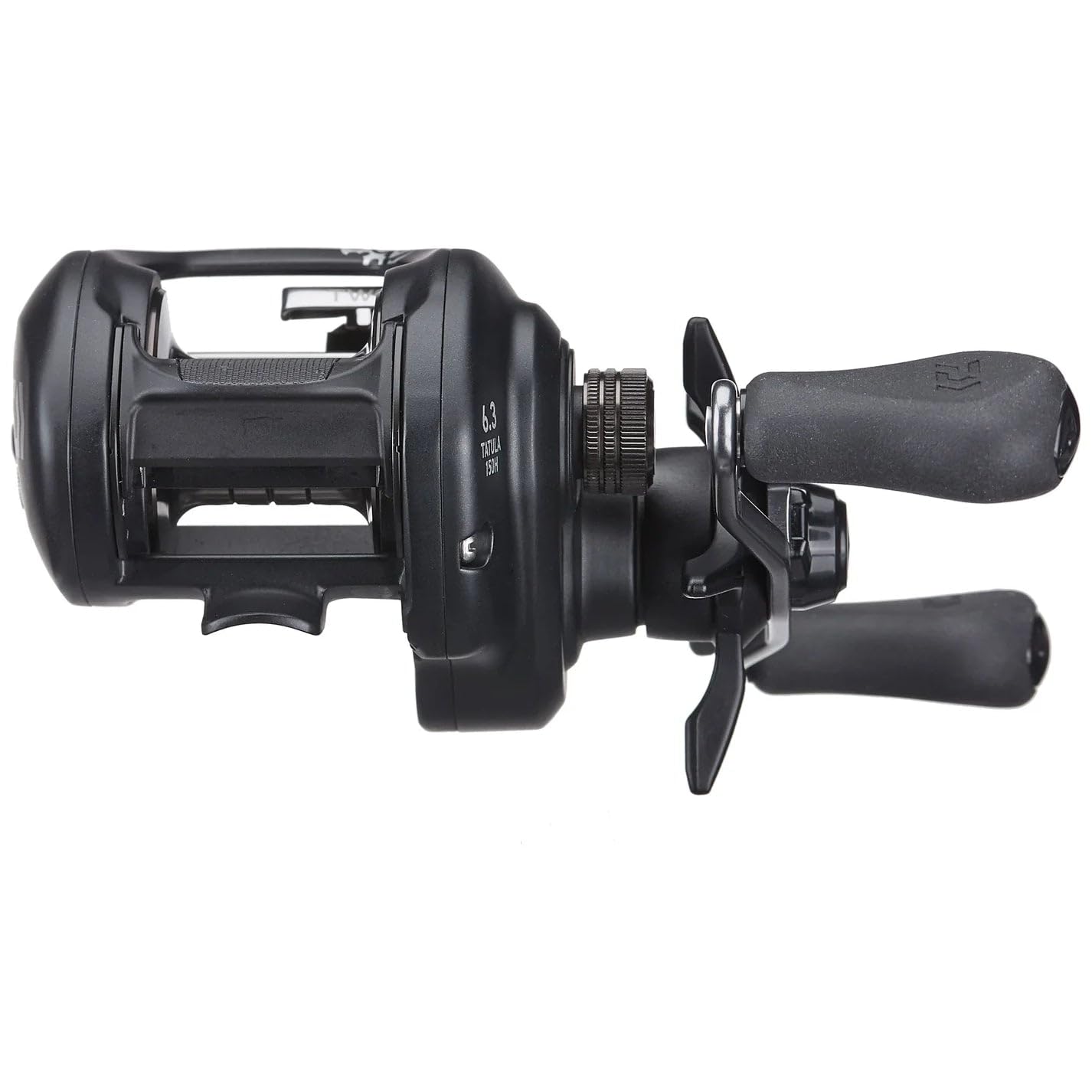 Daiwa Tatula TW150 drag system close-up, smooth and reliable stopping power.