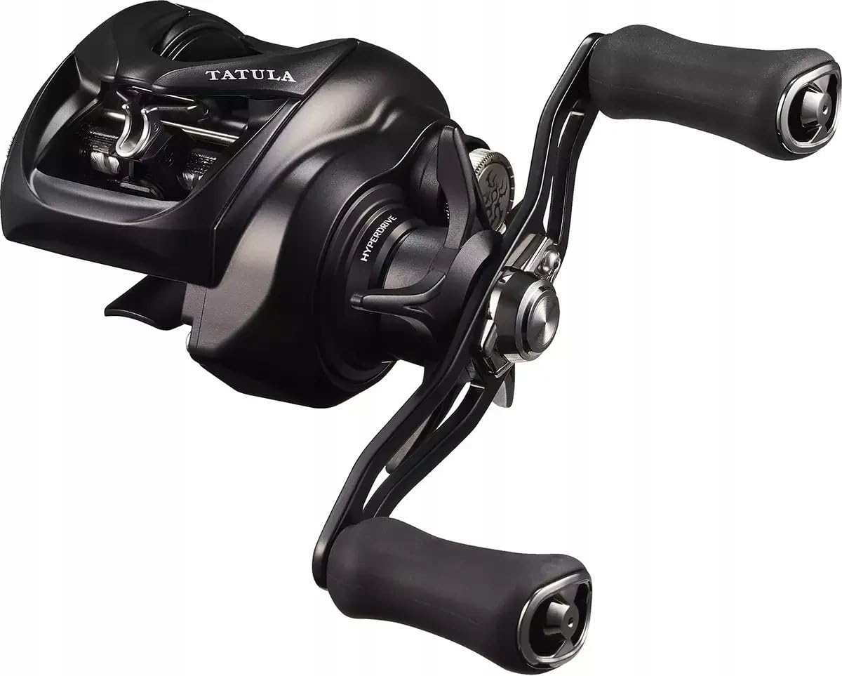 Daiwa Tatula TW200 casting reel with HyperDrive design for precise, powerful casts.