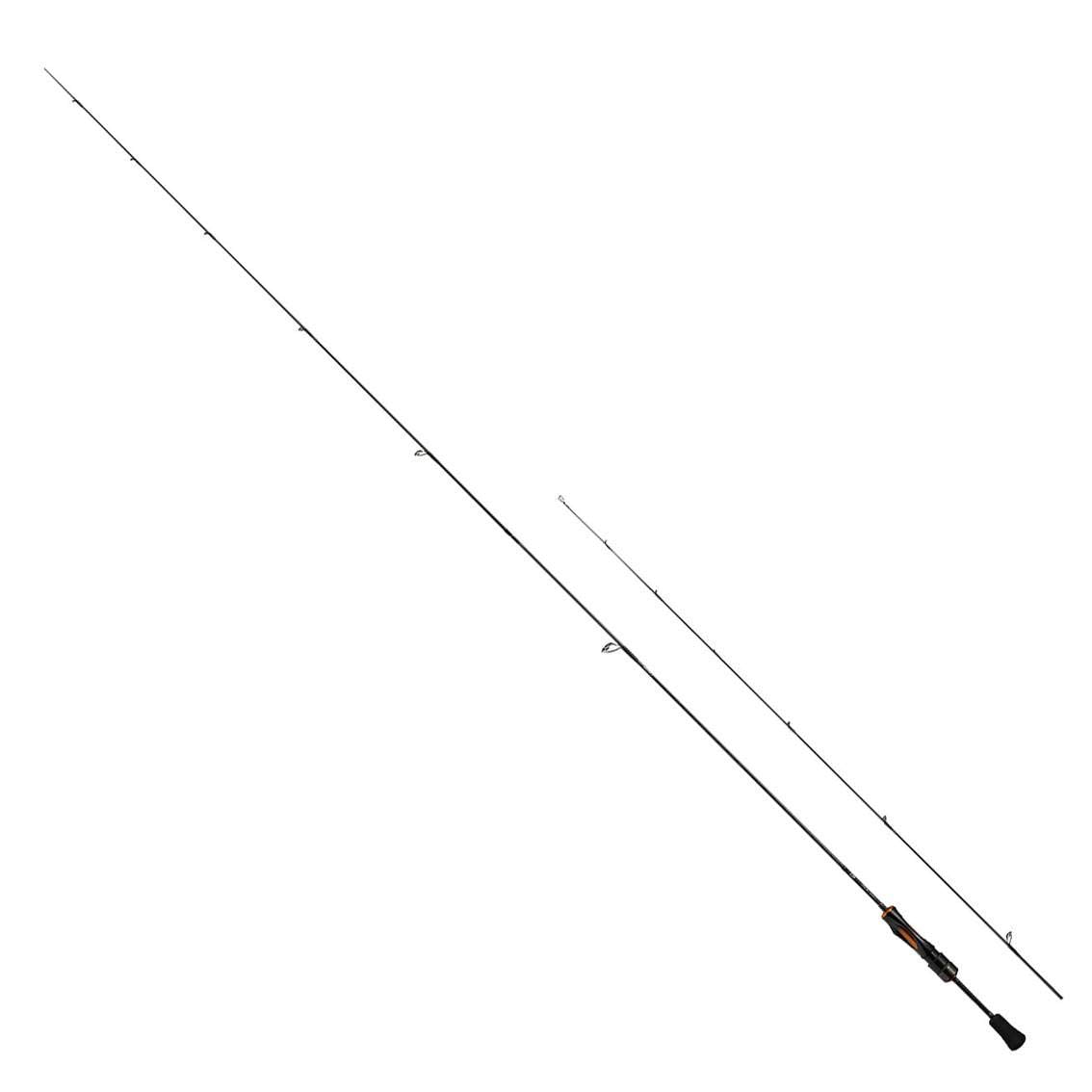 Daiwa torautoroddo ipurimi 56xxul rod with slim two-piece design for trout.