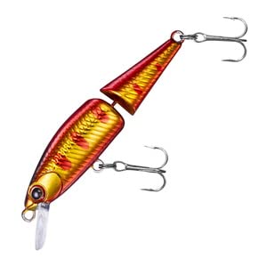 Daiwa Trout Dr.Minnow 2J 50S Akakin Yamame lure with lifelike tail action for river and lake trout