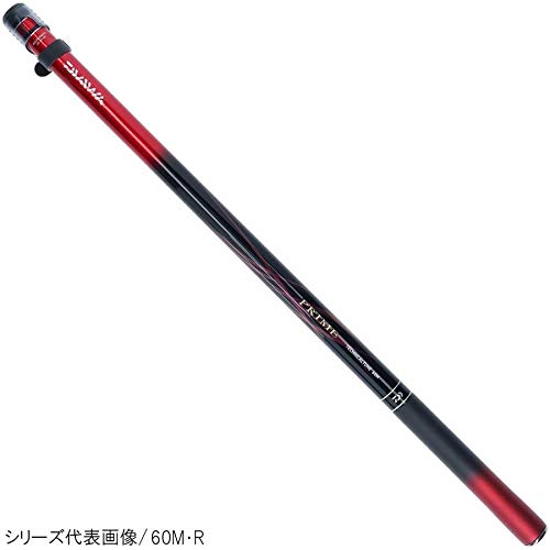 Daiwa TT/R 55M rod in action for delicate lure presentation.