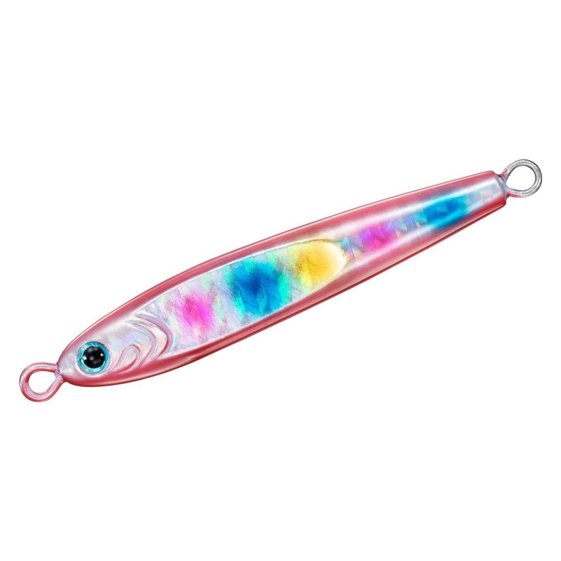 Daiwa tungsten TG Bait 150 PH Keimura Cotton Candy side profile enables fast, precise drops.