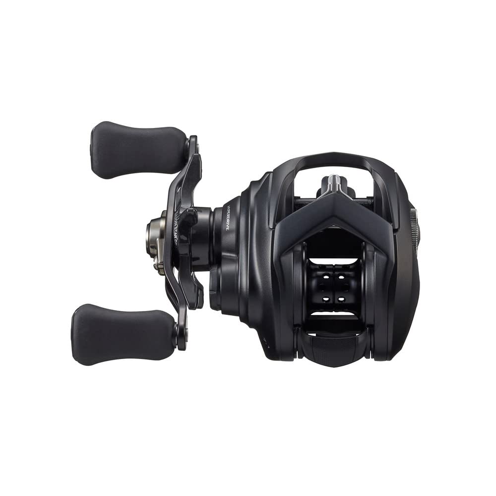 Daiwa TW 80HL aluminum frame and gear side plates for rugged durability.